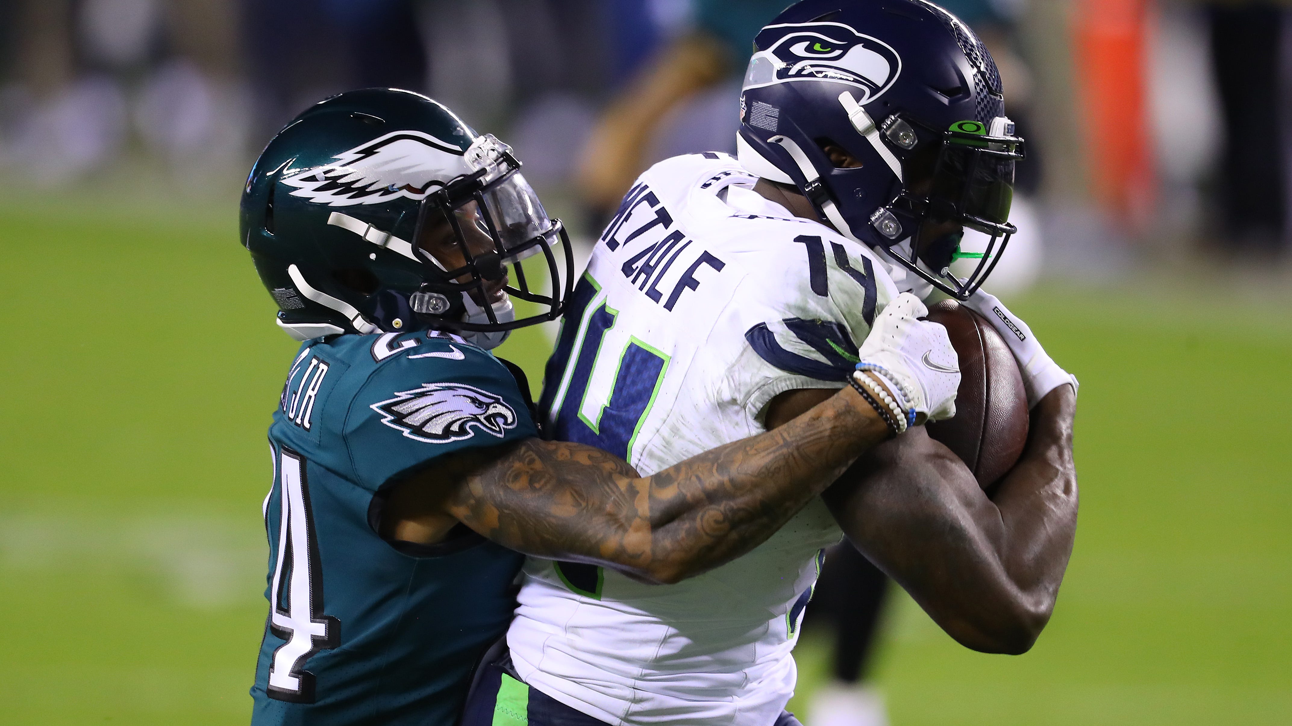 After Eagles’ loss, Seahawks’ Metcalf says he had to ‘make them pay’ for not drafting him