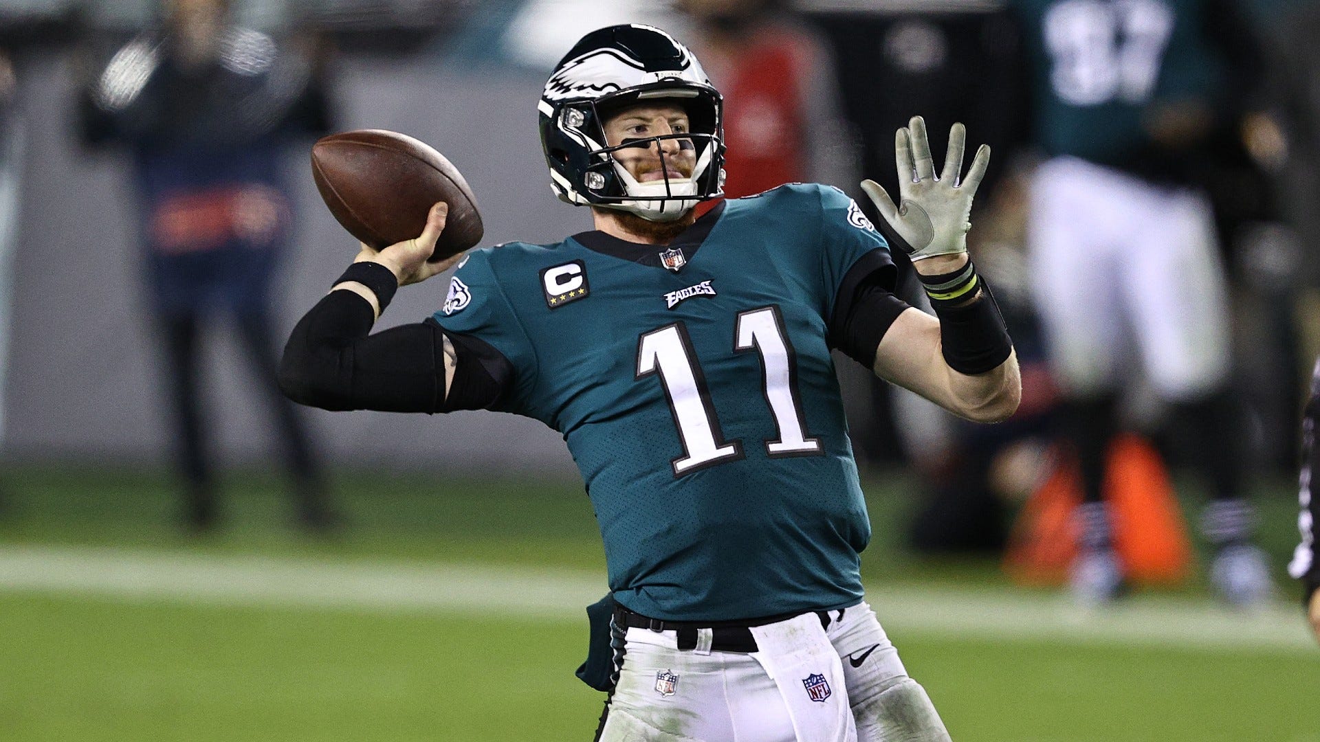Baldinger: 'There is still good football' in Carson Wentz