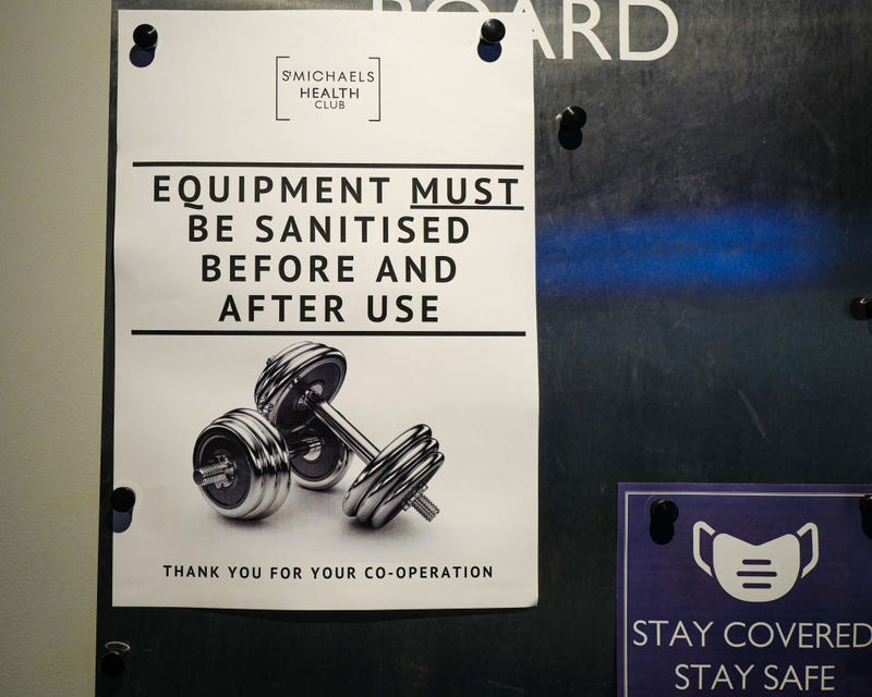 Gym Sign - COVID