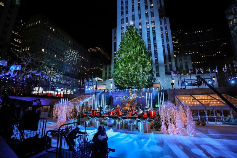 Tori Kelly performs during the 88th Annual Rockefeller Center Christmas Tree Lighting Ceremony at Rockefeller Center on December 02, 2020 in New York City. 