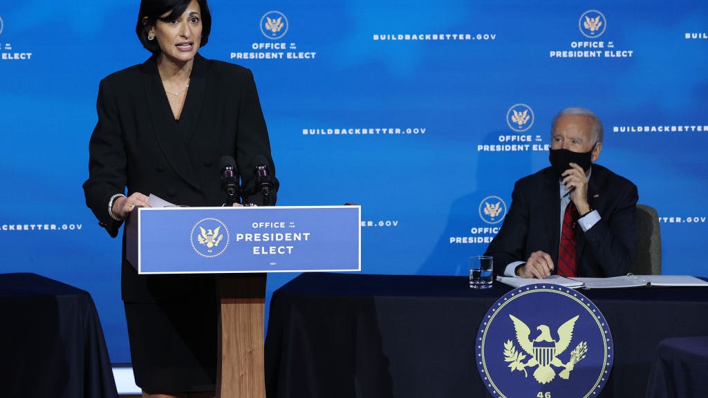 Schools can reopen safely without getting all teachers vaccinated, CDC director says