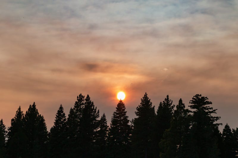 Smoky skies