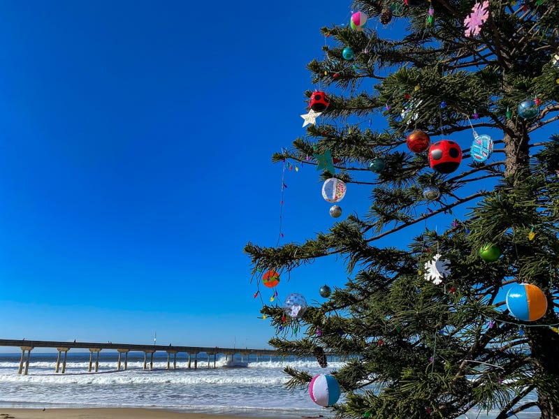 Christmas at OB Pier