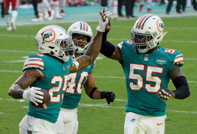 Xavien Howard, Nik Needham and Jerome Baker