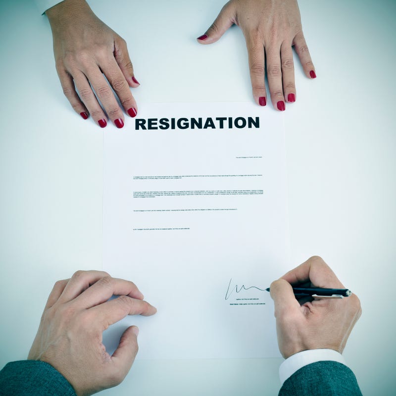 resignation