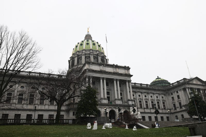 The Pennsylvania State Capitol.