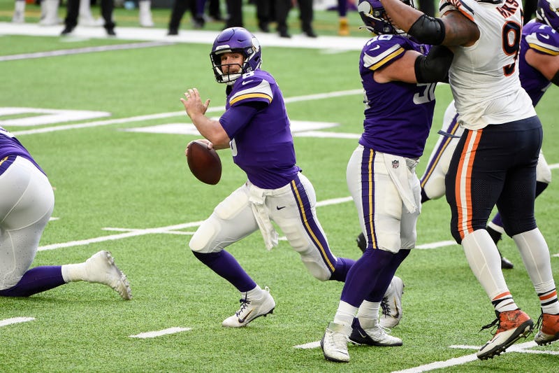 Kirk Cousins #8 of the Minnesota Vikings.