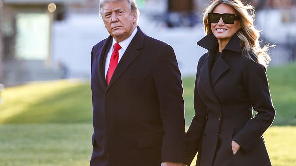 Melania Trump hints at return to the White House