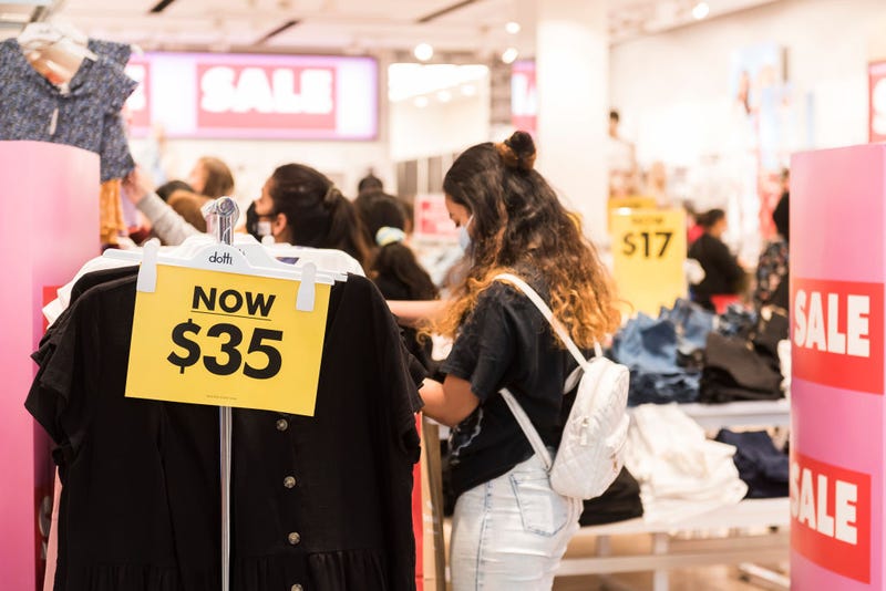 People starting to shop for the holiday season around the metro