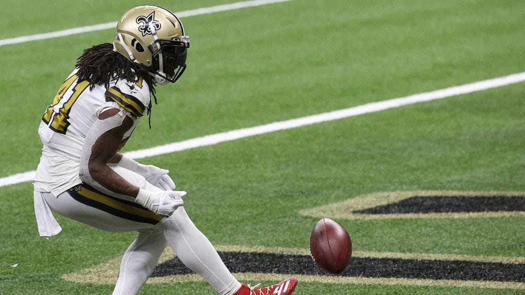 Alvin Kamara evidently isn't a fan of NFL's focus on stopping taunting