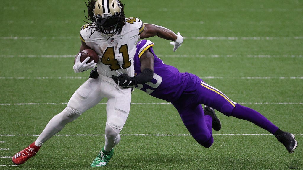 Will Alvin Kamara play Sunday? Saints coach says 'We'll see'