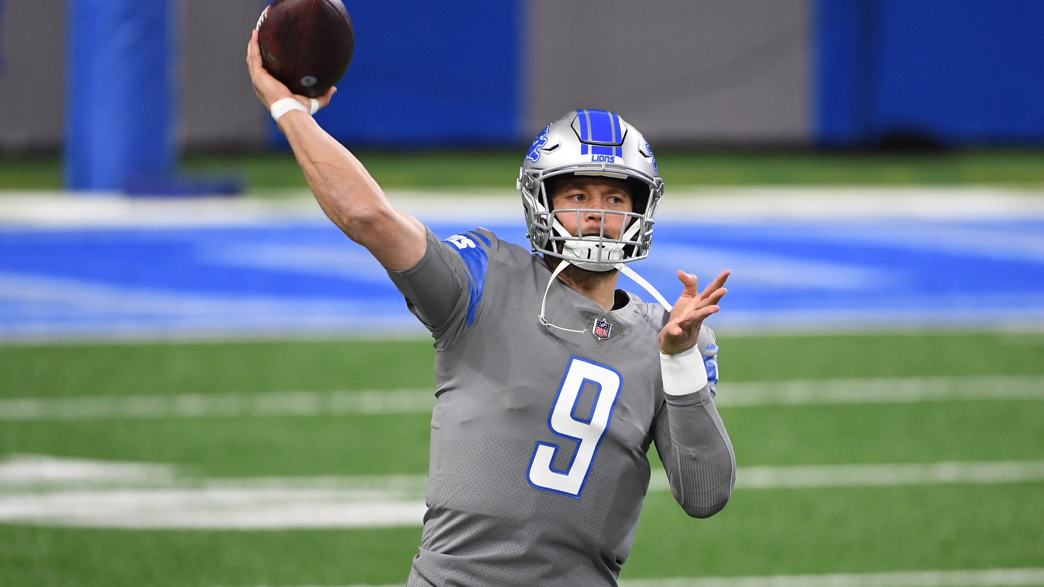 Campbell: Stafford a 'stud.' But you don't need stud QB to win.