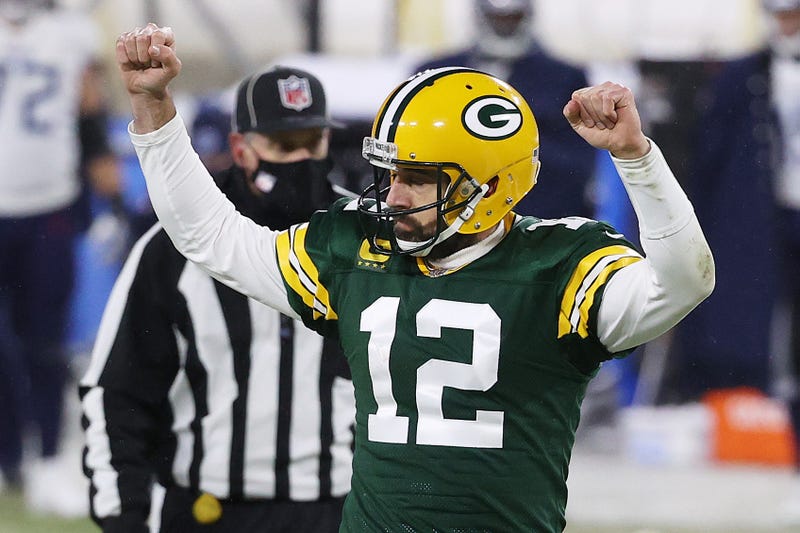 Packers quarterback Aaron Rodgers