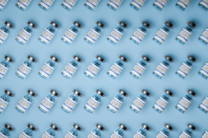 covid-19 vaccine vials