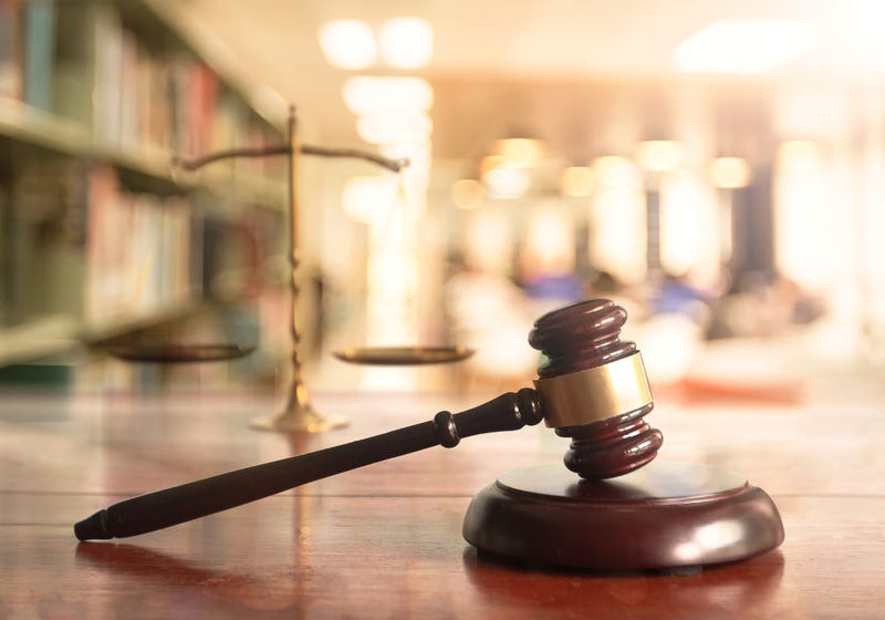 Gavel and scales