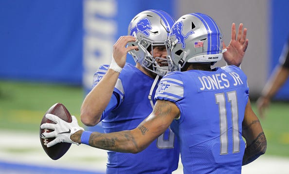 Matthew Stafford, Marvin Jones Jr. 