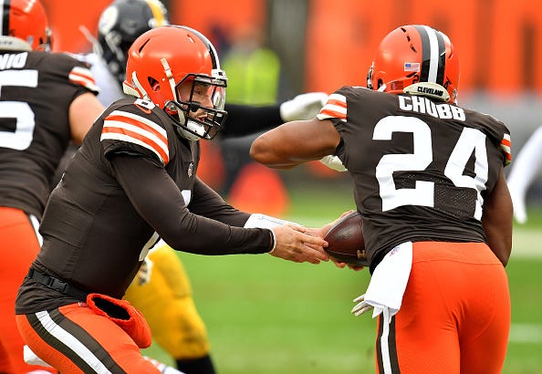 Baker Mayfield, Nick Chubb