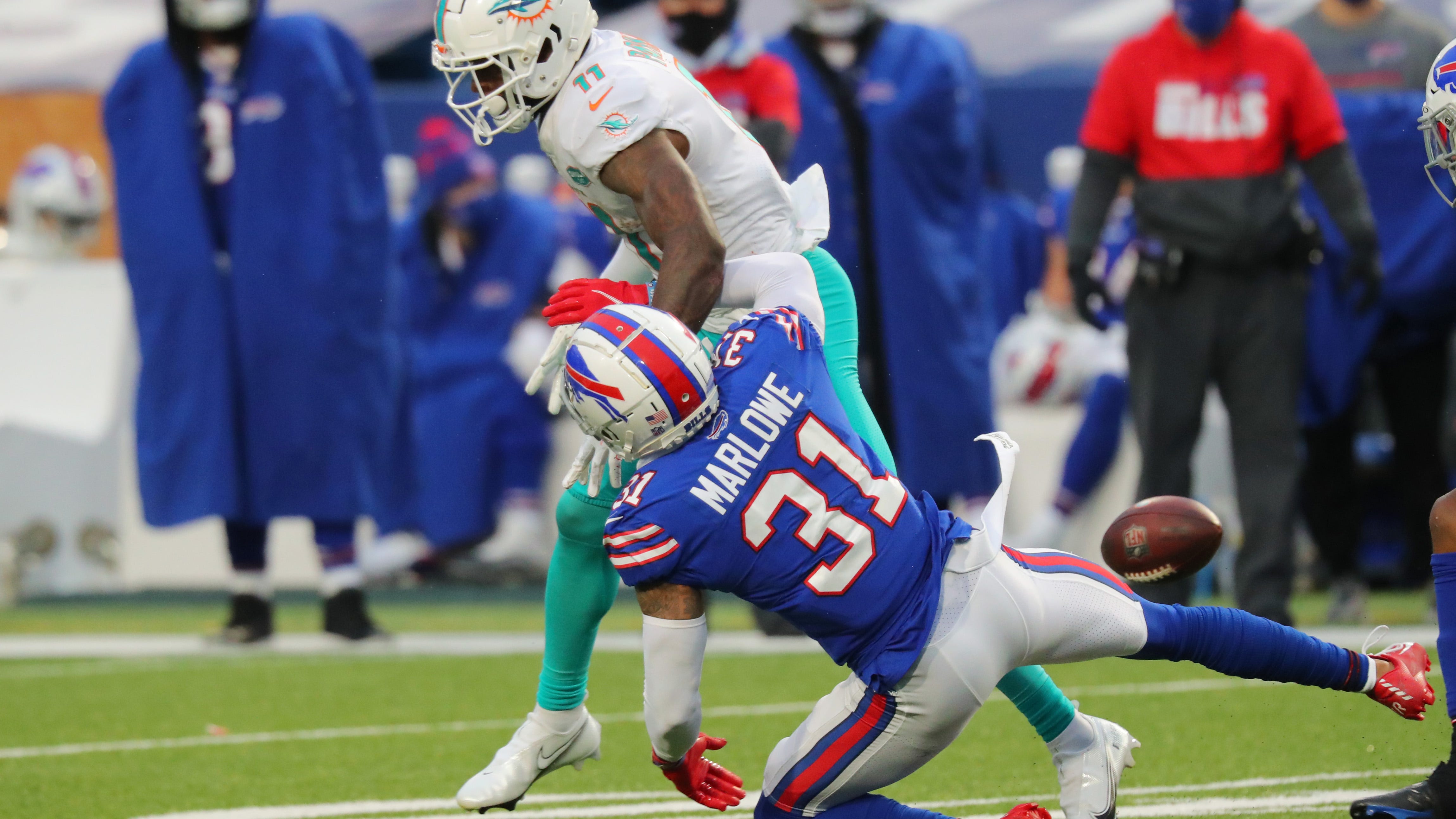 Bills bring back safety Dean Marlowe in trade with Atlanta