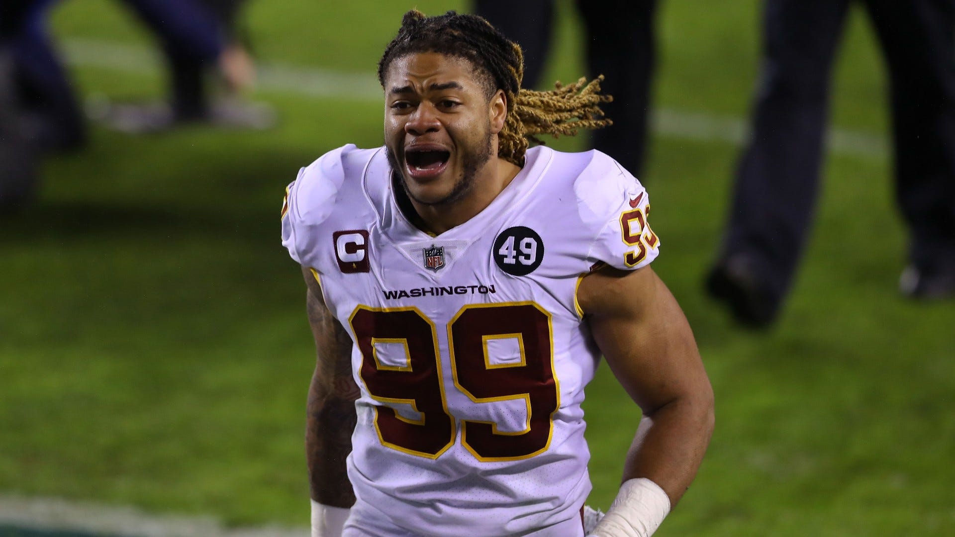 Chase Young is ready for the playoffs: 'Tom Brady, I'm coming'