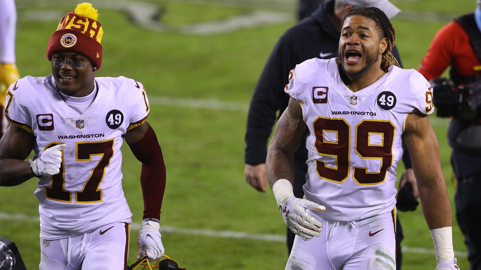 WATCH: Rivera says NFC East title is just ‘first step’ in postgame victory speech