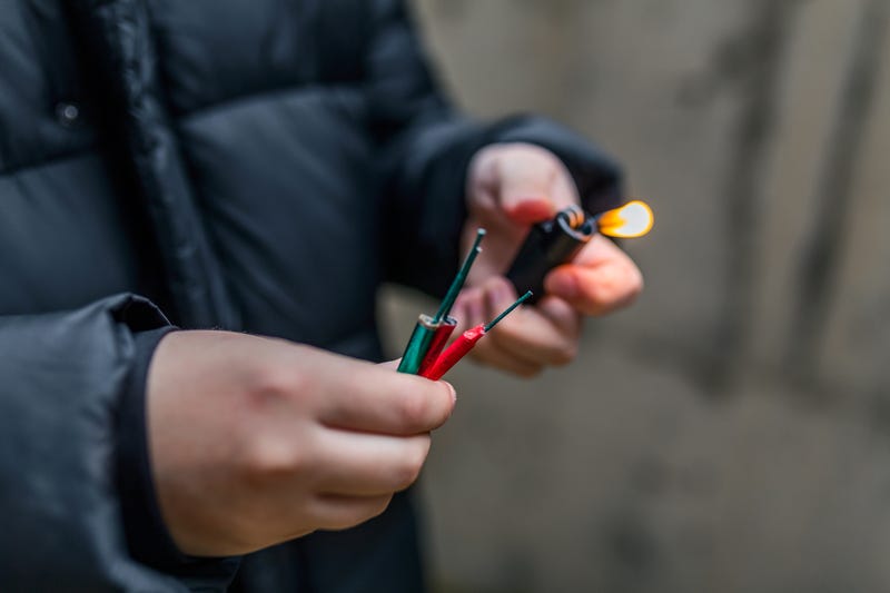 A group of teens wound up behind bars instead of celebrating the Fourth of July after they allegedly aimed and set off fireworks at cars and cops in Dearborn.