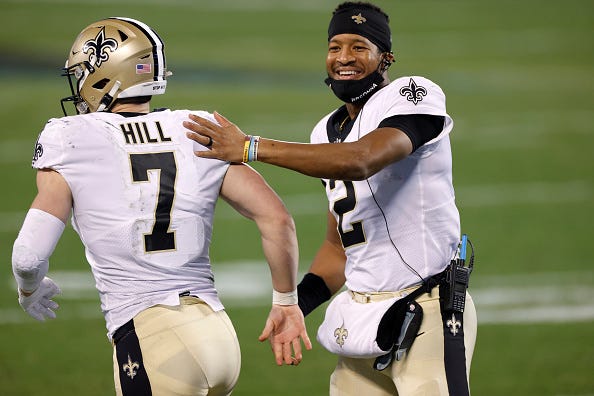 Taysom Hill, Jameis Winston