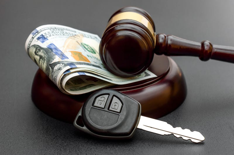 Keys and gavel