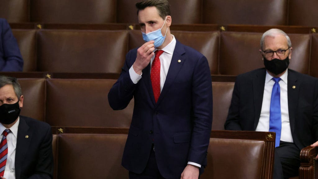 Calls for resignation from Hawley, Cruz after election certification vote