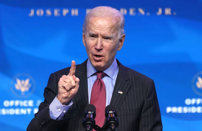 U.S. President-elect Joe Biden delivers remarks after he announced cabinet nominees