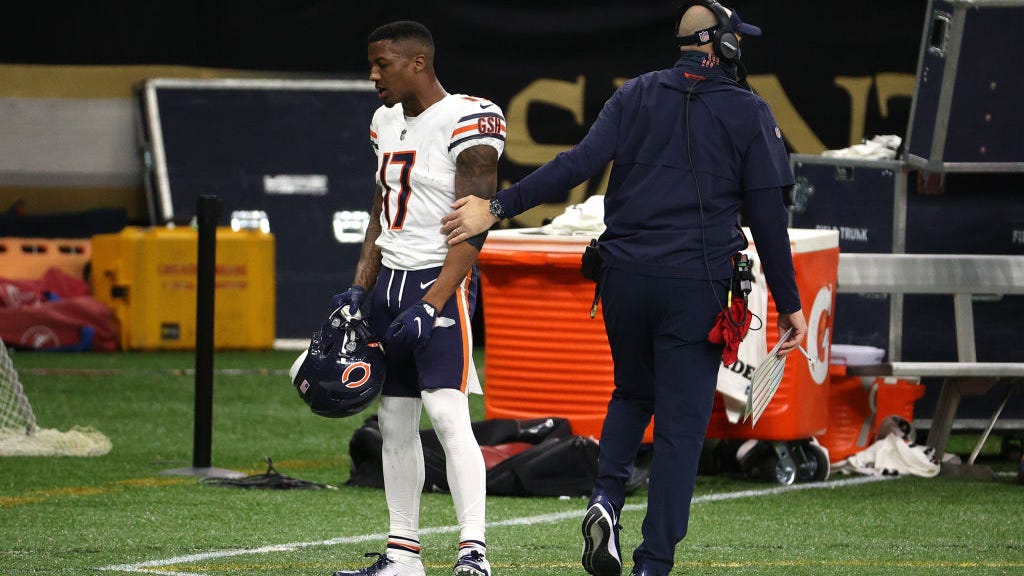Another Bears WR was ejected for punching Saints DB C.J. Gardner-Johnson