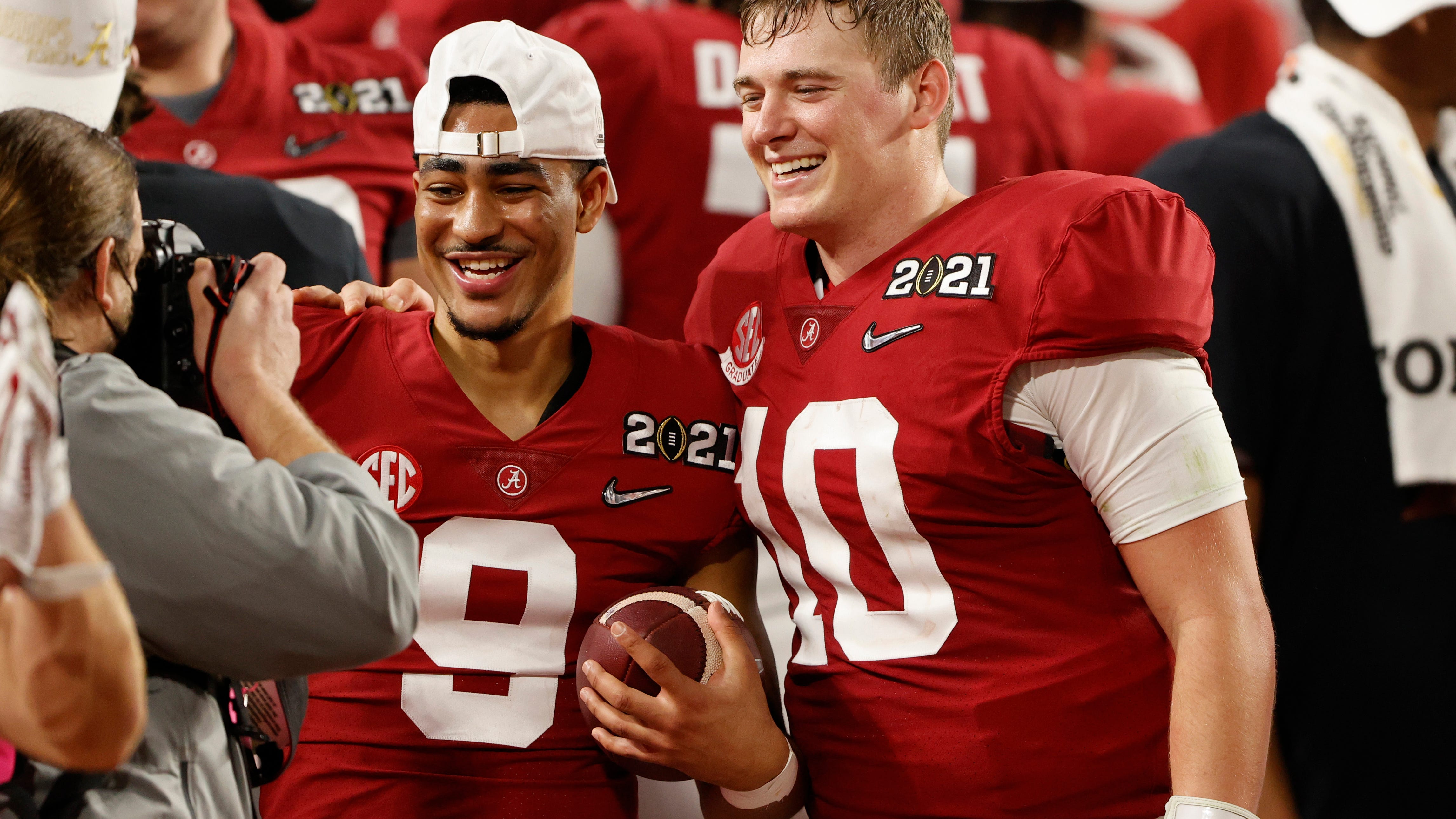 Nick Saban says Alabama QB on verge of becoming college football’s first millionaire