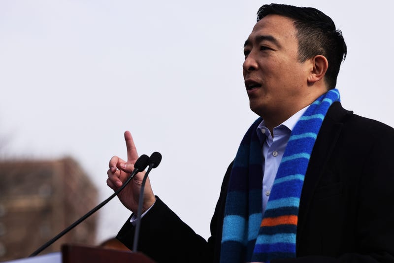 New York City mayoral candidate Andrew Yang
