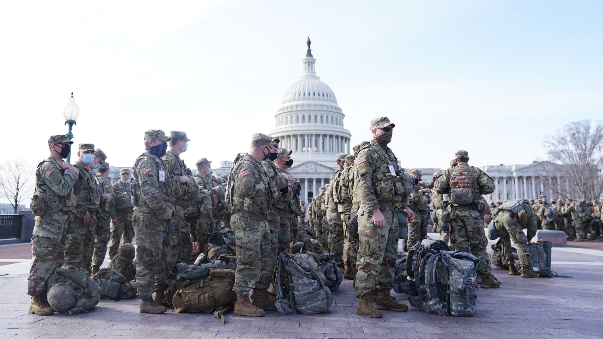 FBI vetting Guard troops in DC amid fears of insider attack