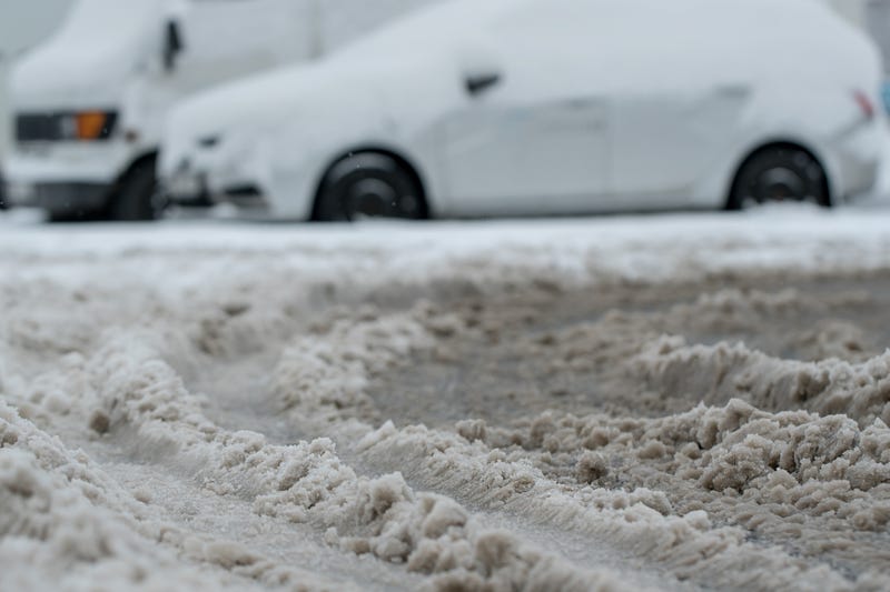 Snowy roads