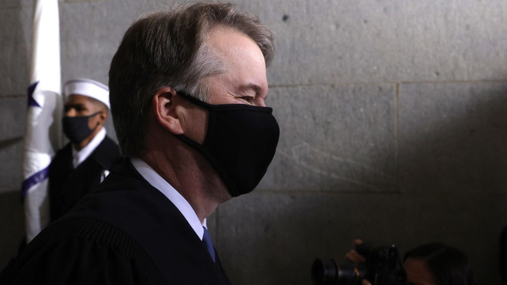 Supreme Court Justice Brett Kavanaugh tests positive for COVID