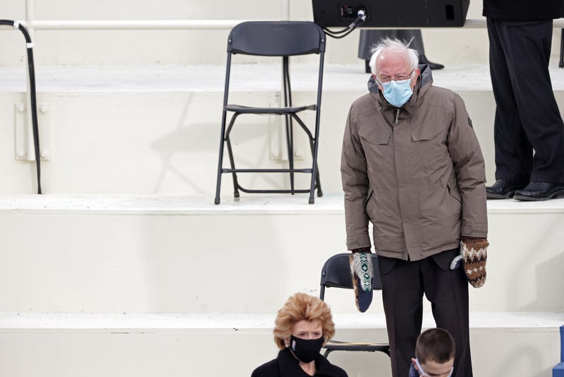 Bernie Sanders at Biden Inauguration