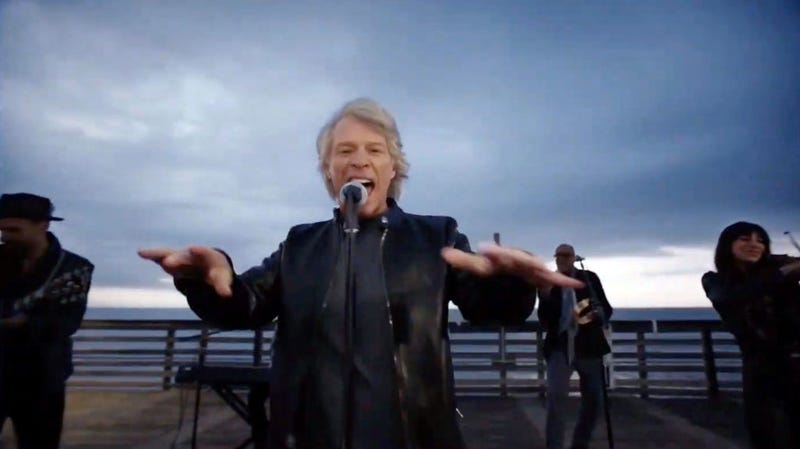 Jon Bon Jovi performs during the Celebrating America Primetime Special on January 20, 2021. 