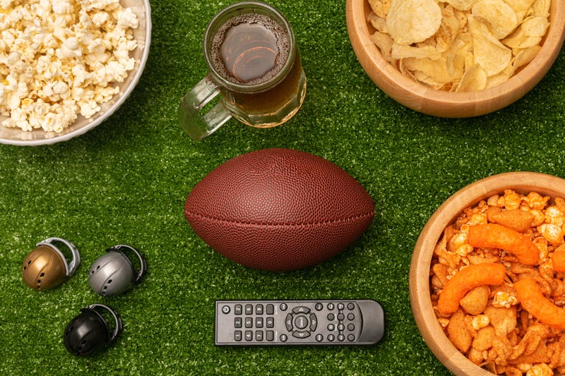 Super Bowl party spread