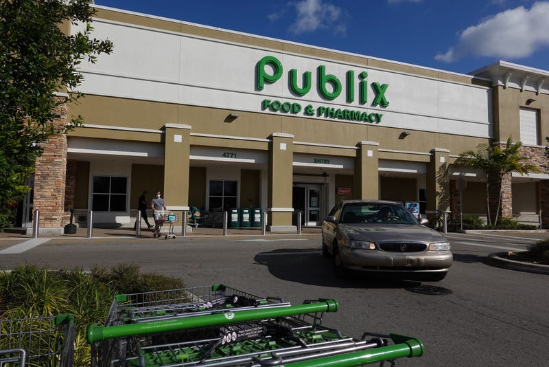 A Publix Food & Pharmacy store where COVID-19 vaccinations were being administered on January 29, 2021 in Delray Beach, Florida.