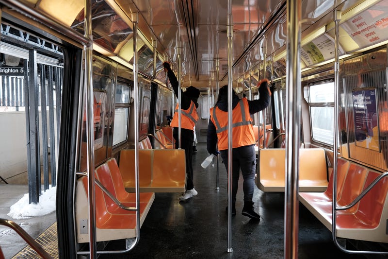 A train car with conversational seating.