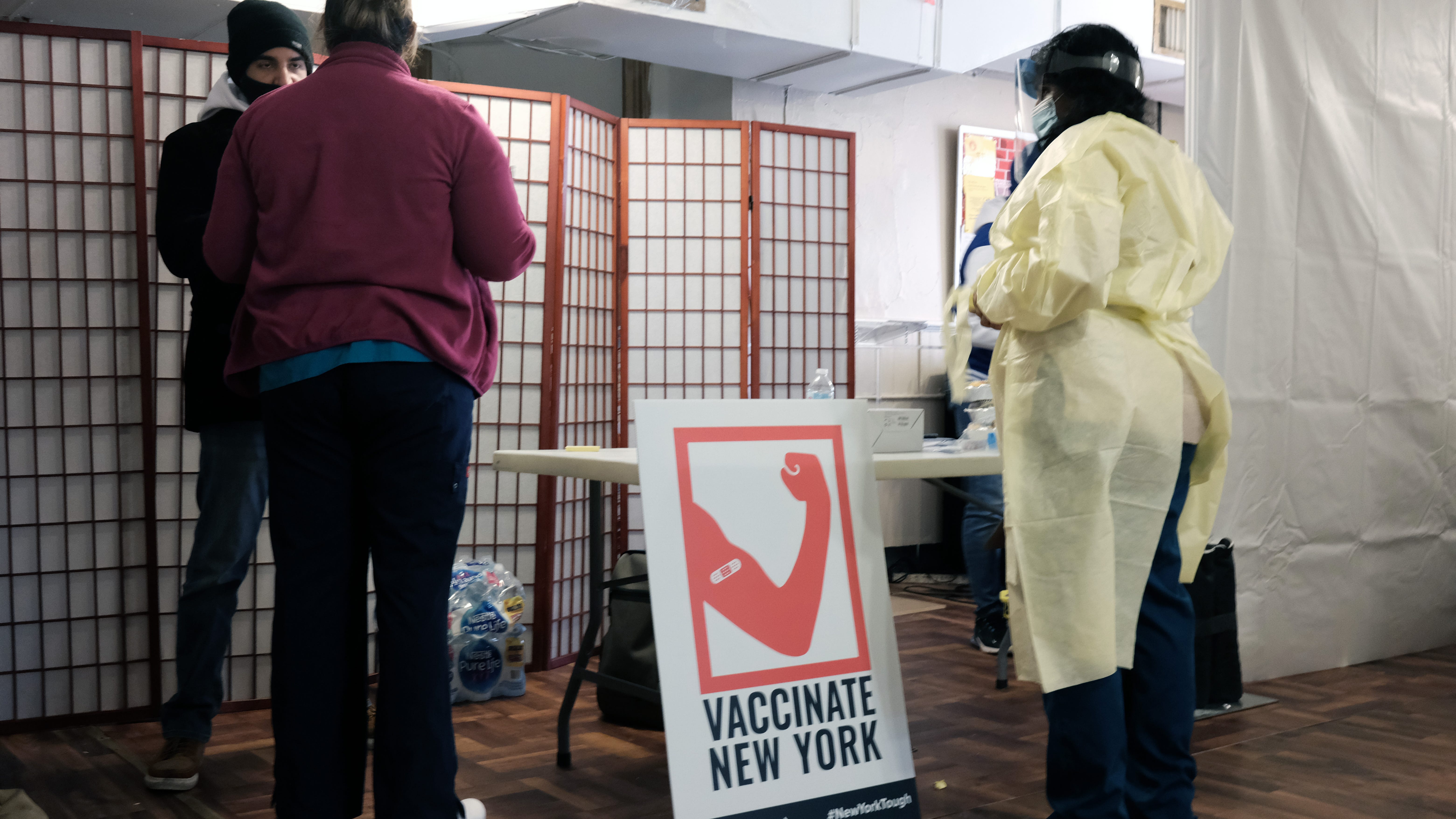 NY's mass vaccination sites to increase capacity for people with comorbidities as eligibility expands