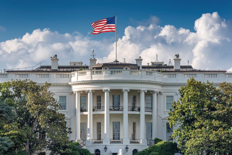 FILE - The White House in Washington DC at summer day.