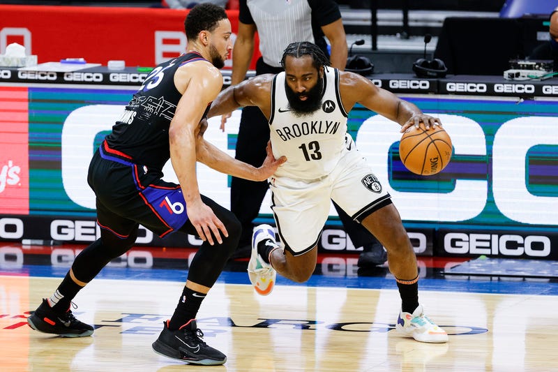 James Harden and Ben Simmons