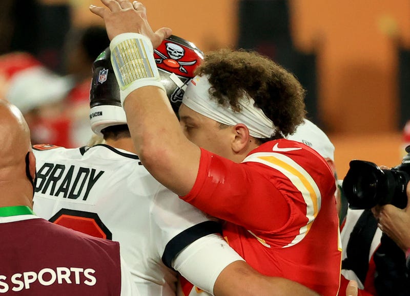 Tom Brady and Patrick Mahomes