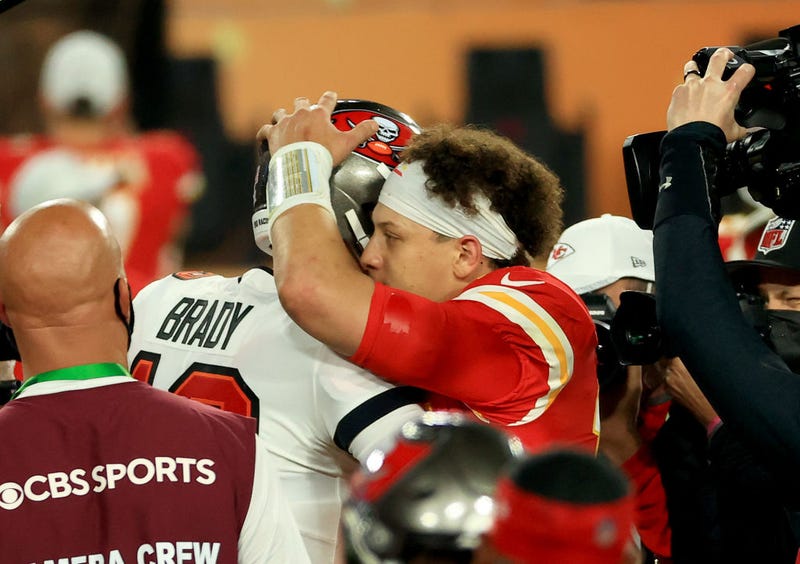 Tom Brady and Patrick Mahomes