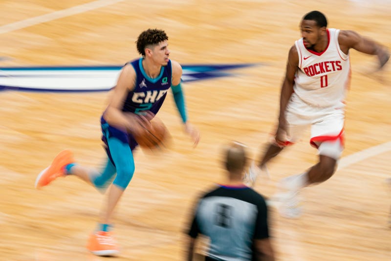 LaMelo Ball against the Rockets