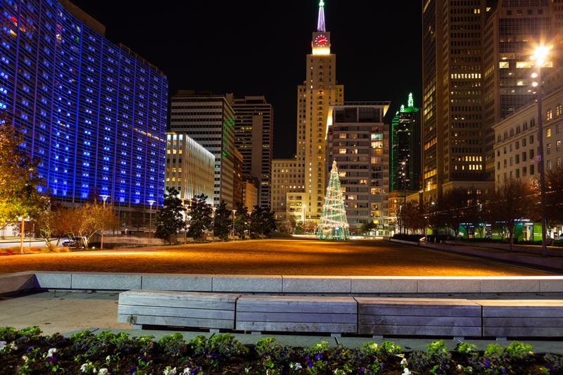FILE: Main Street Garden Park in Dallas, Texas