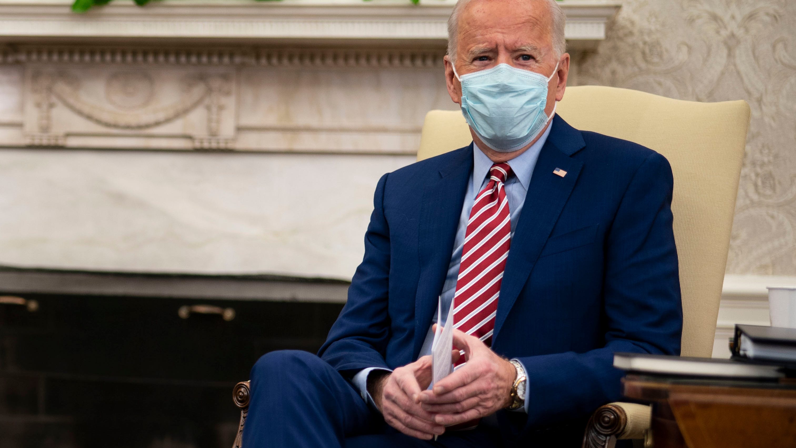 Biden says U.S. will have enough doses to vaccinate 'all Americans' by end of July