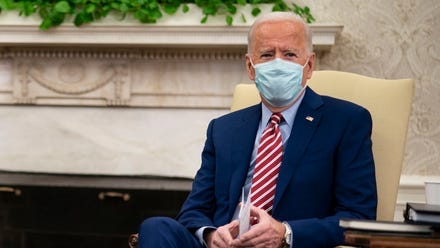 Biden on Texas reopening: 'The last thing we need is Neanderthal thinking'