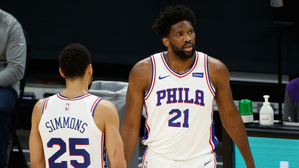Joel Embiid calls out fans, media on Twitter: 'I love playing with Ben'